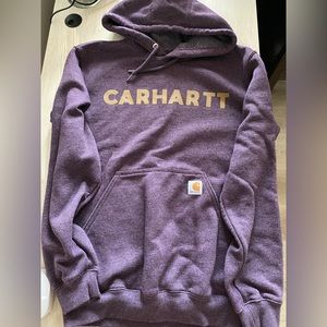 Carhartt Loose Fit Purple Hoodie
